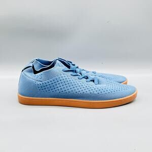 SUAVS Shoes Mens 11 Blue Knit Breathable Low Top Casual Sneakers Comfort Walking